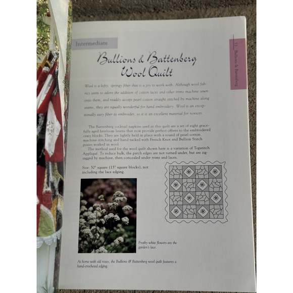 Crazy Quilts by Machine - J. Marsha Michler 2000 - Picture 3 of 5